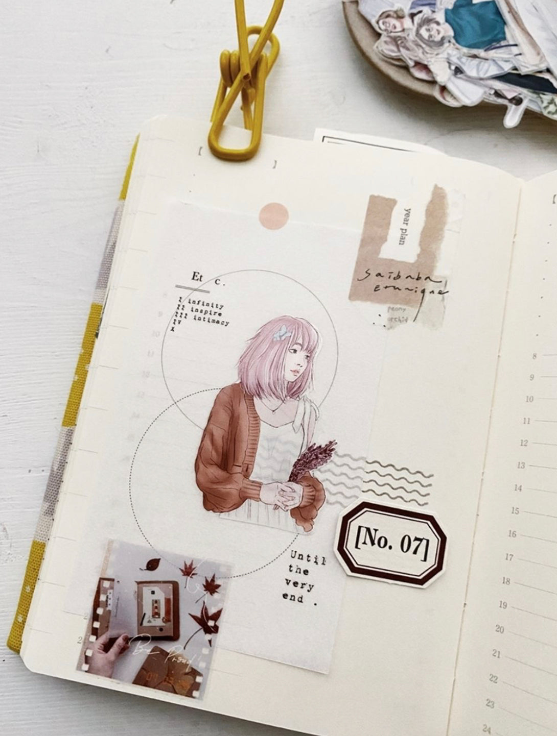 Hairmo - Hello Girls Fashion | 4cm PET Tape |  Release Paper