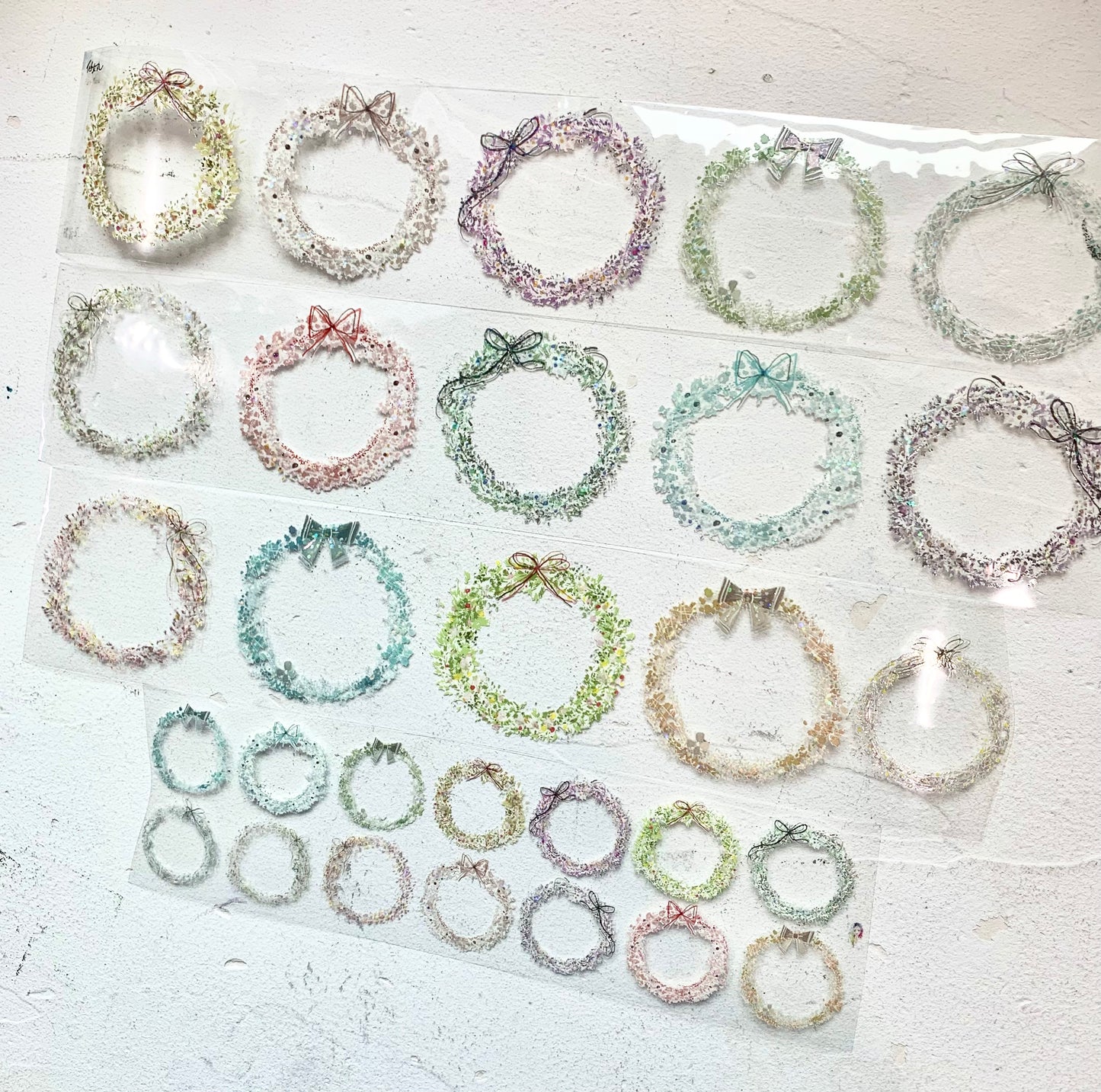 Fairy Maru - 6cm Label #5 | Pearlescent | Release Paper