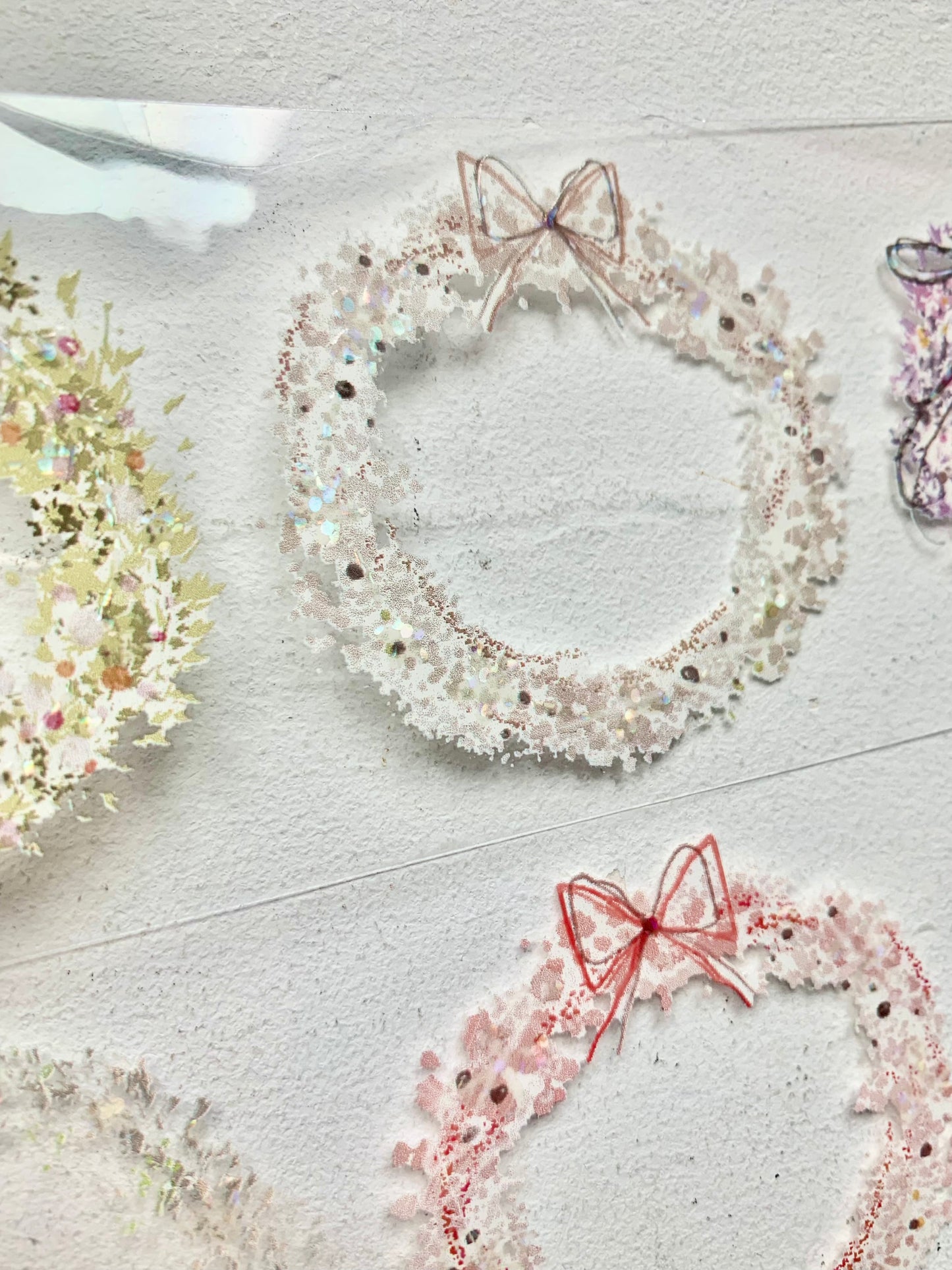 Fairy Maru - 6cm Label #5 | Pearlescent | Release Paper