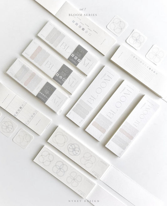 NYRET - Vol.7 Bloom | 40pcs Memo Pad | Ephemera Paper