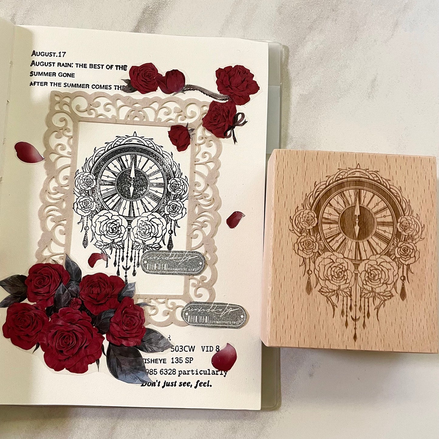 Two Raccoons -Eternal | Rubber Stamps