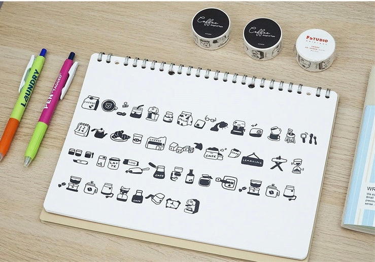 Fstudio- Mini Tape | 2cm PET Tape | Release Paper