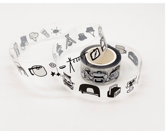 Fstudio- Mini Tape | 2cm PET Tape | Release Paper