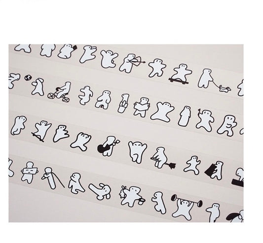 Fstudio- Mini Tape | 2cm PET Tape | Release Paper