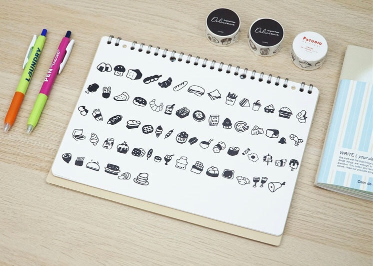 Fstudio- Mini Tape | 2cm PET Tape | Release Paper
