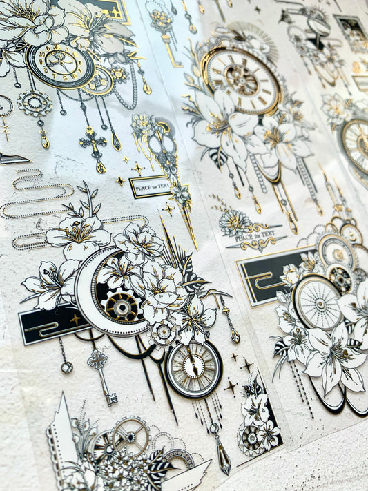37 Degree - Years | 6cm Laser Gold PET Tape | Release Paper