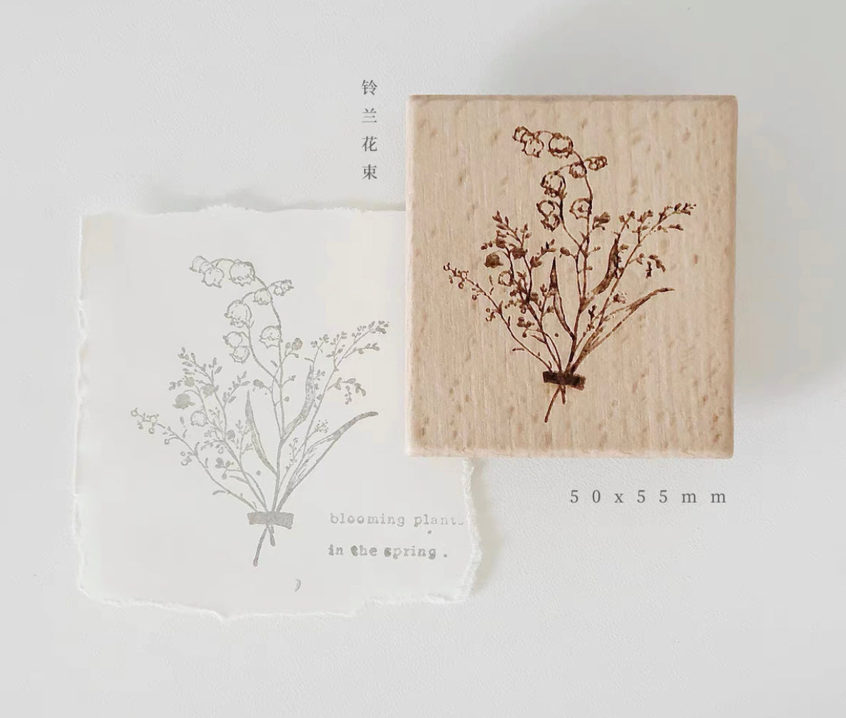LAST CHANCE! Freckles Tea Vol.2 - Lily of the Valley | Rubber Stamps