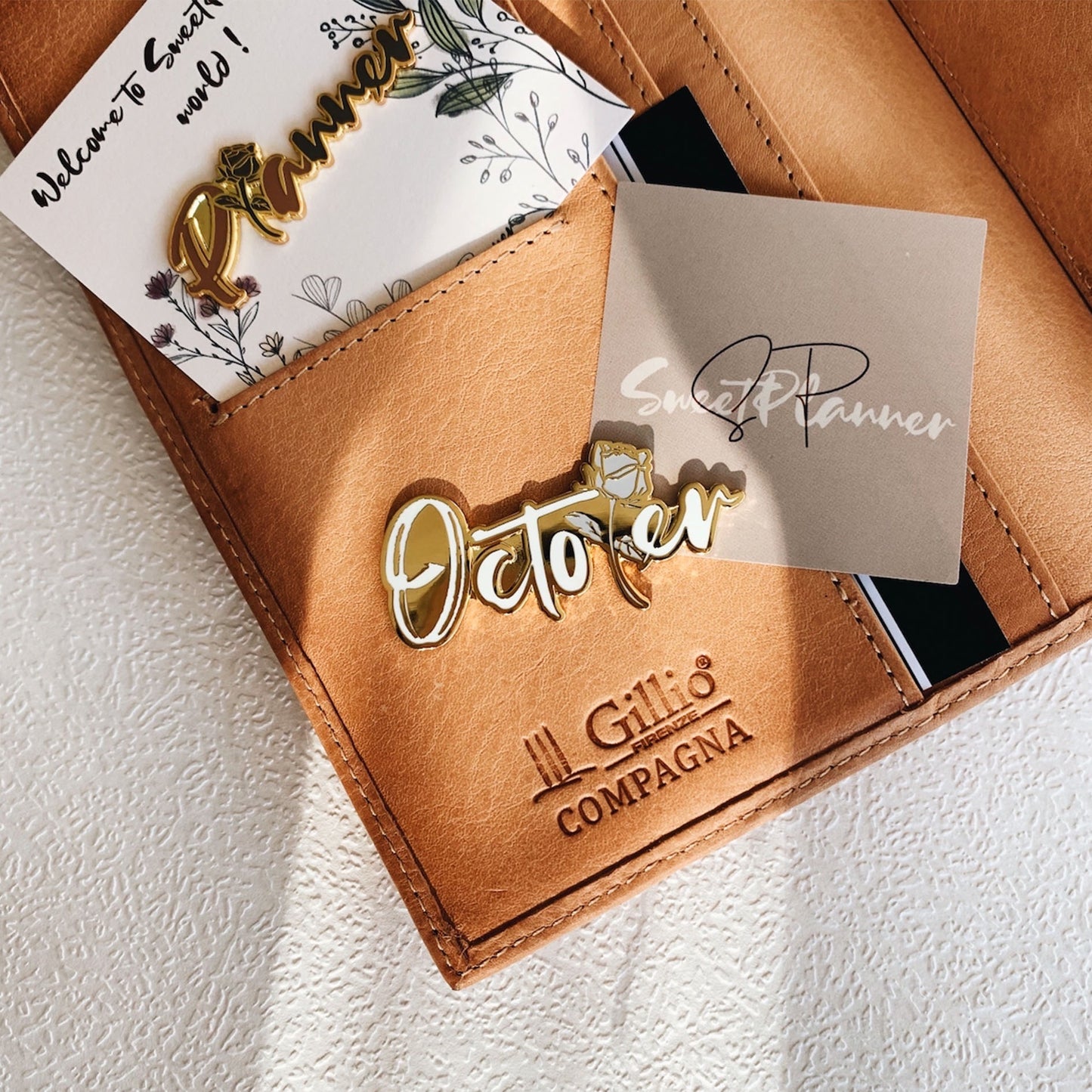 Sweet Planner - Month | Magnetic Pin | Planner Decoration | Bookmark | Journaling Accessories
