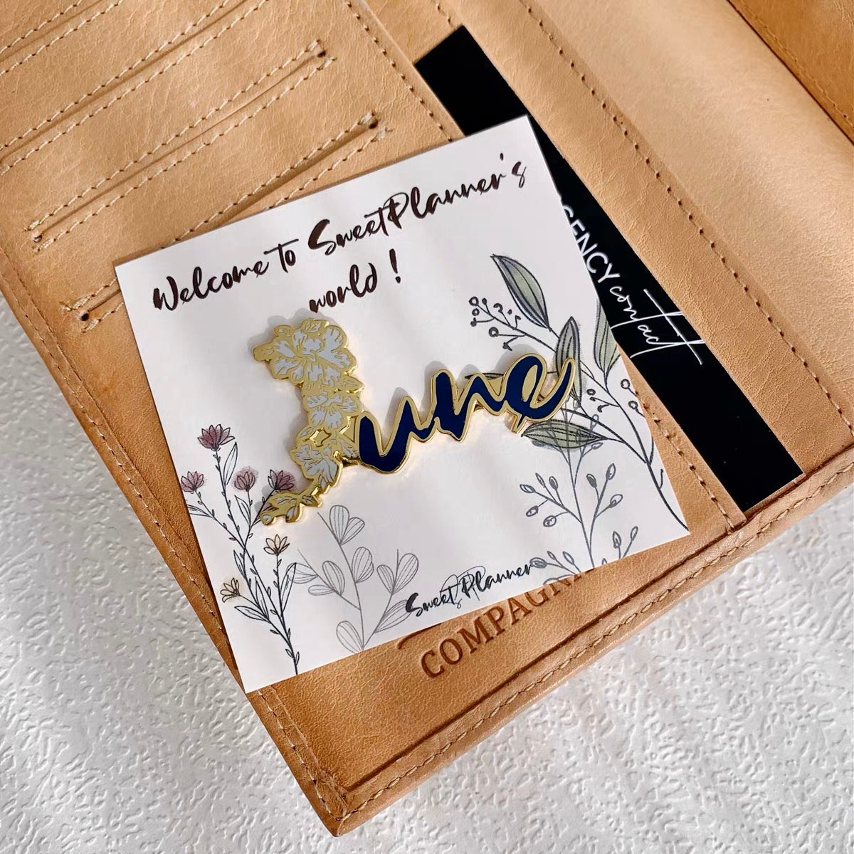 Sweet Planner - Month | Magnetic Pin | Planner Decoration | Bookmark | Journaling Accessories