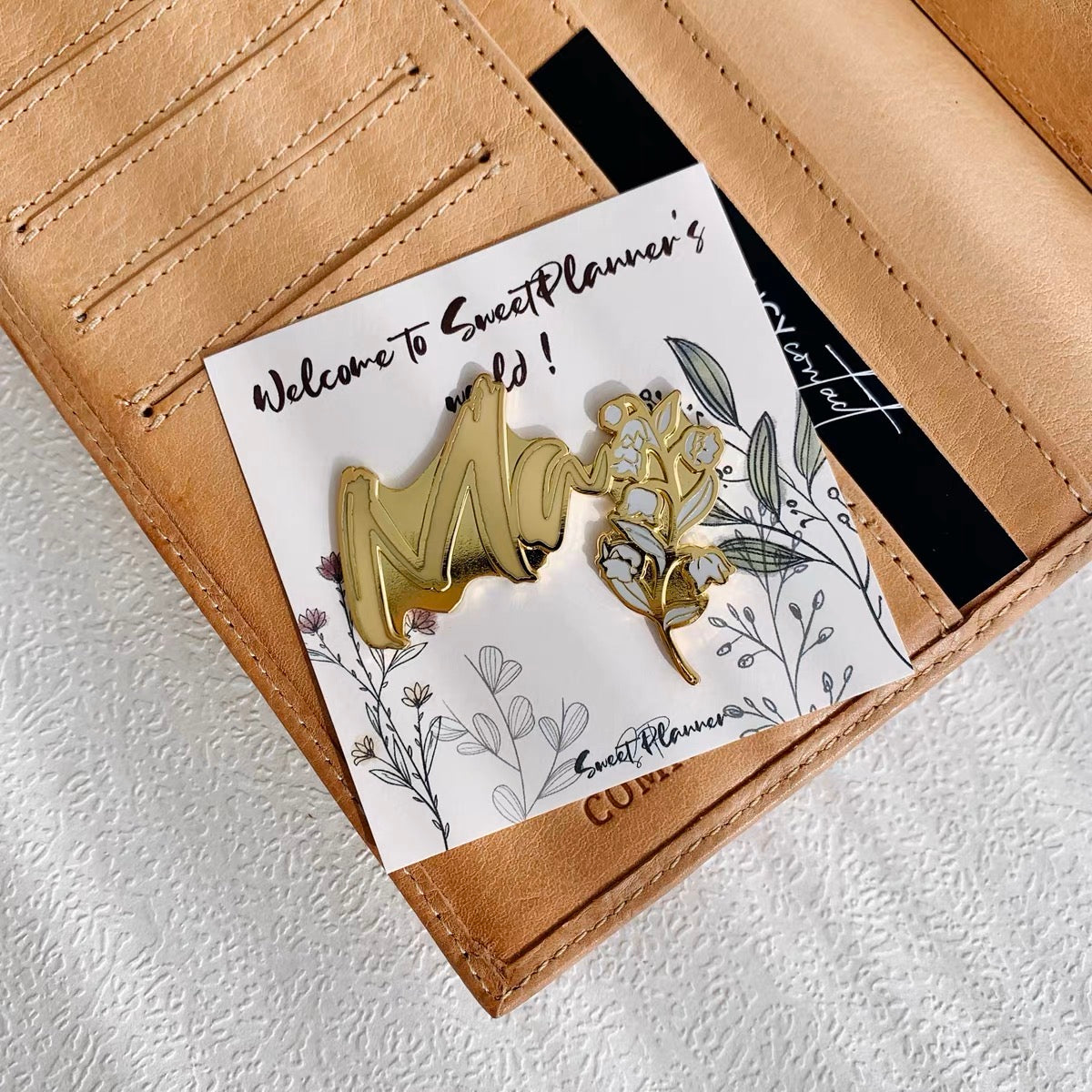 Sweet Planner - Month | Magnetic Pin | Planner Decoration | Bookmark | Journaling Accessories