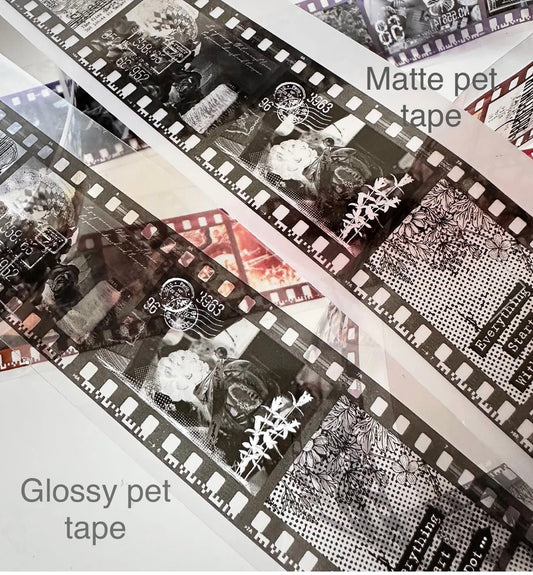 Journal Pages - Re-Live Your Unforgettable Moments  | 4cm PET Tape | Release Paper