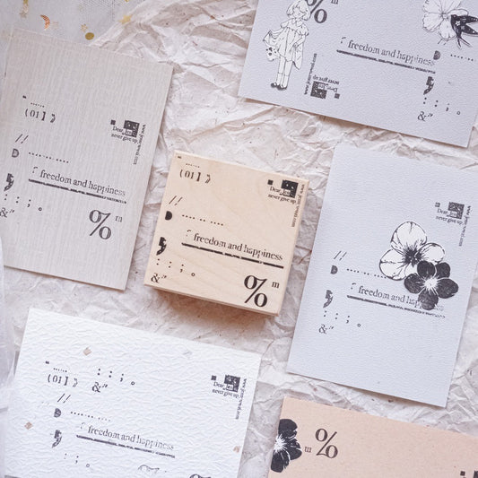 Jennyuanzi Studio  - Frame | Rubber Stamp