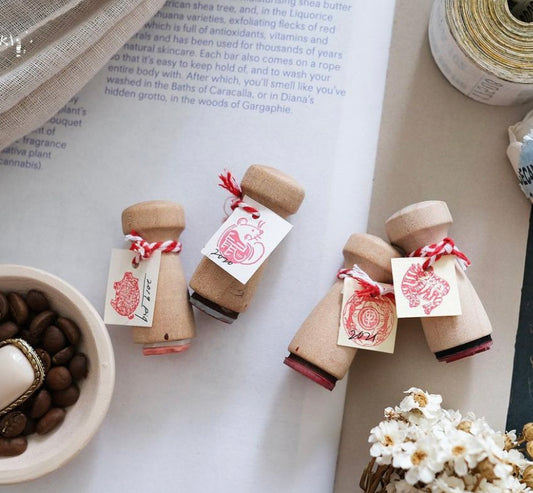 Kurukynki - Zodiac - Rabbit 2023 | Rubber Stamp