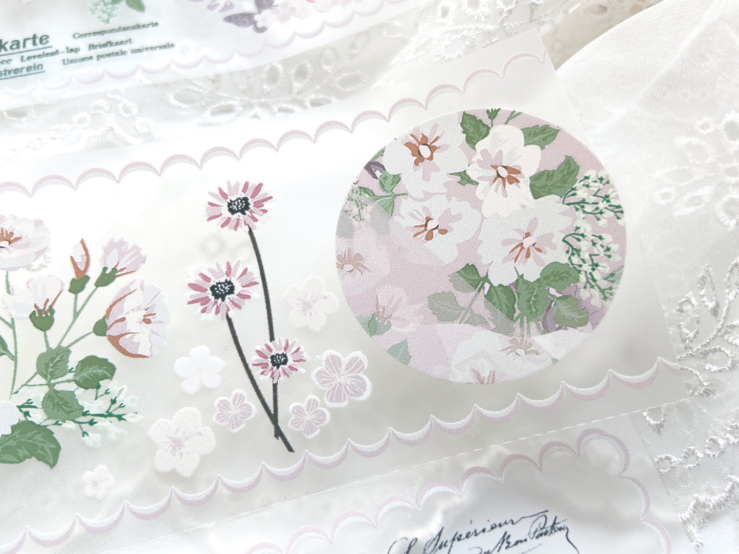 MOSSWOOD - Joy | 6cm PET Tape | Release Paper