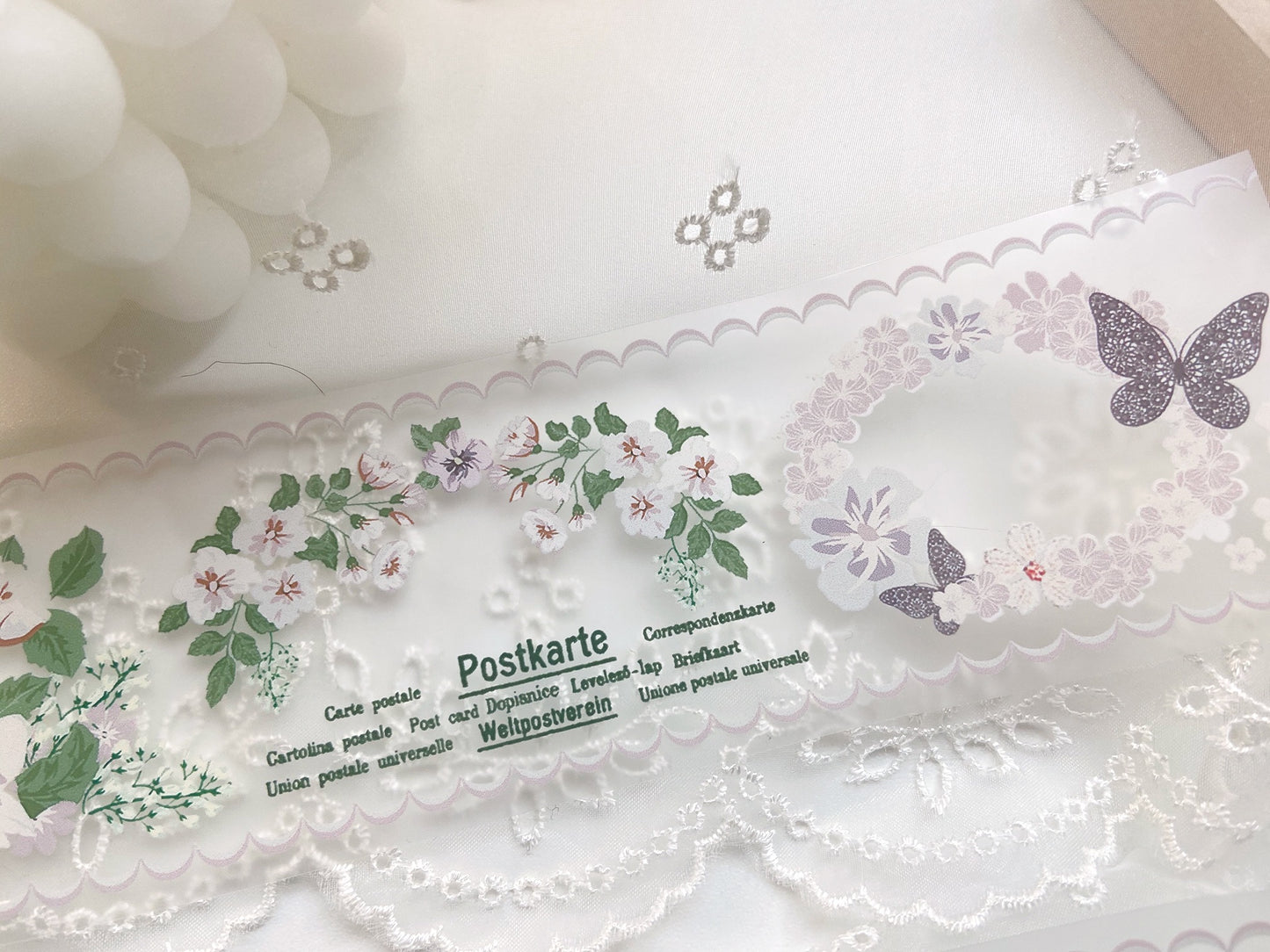 MOSSWOOD - Joy | 6cm PET Tape | Release Paper