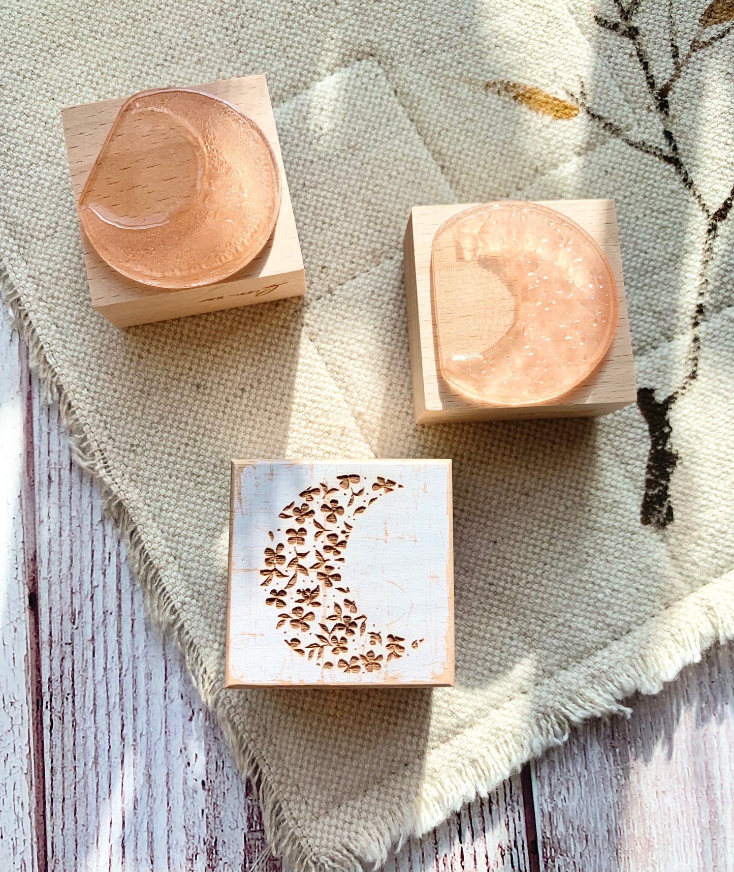 XW Studio - Moon Series | Rubber Stamps