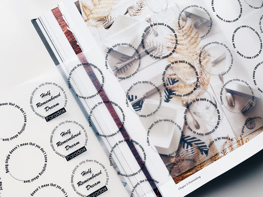 Fstudio- 4.5cm Fcircle | PET Tape | Release Paper