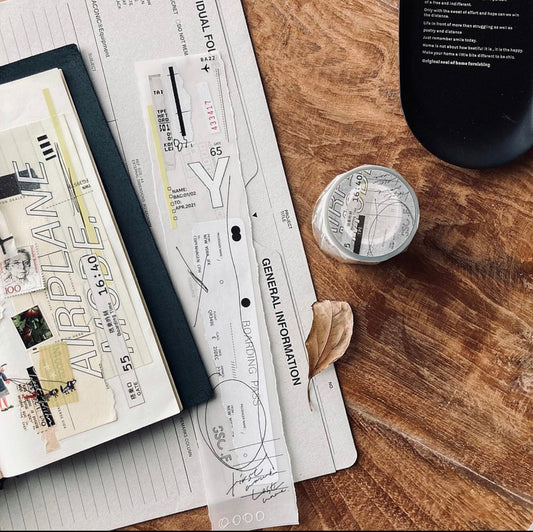 Somesortof.fern - 5cm Airplane Mode | PET Tape | Release Paper