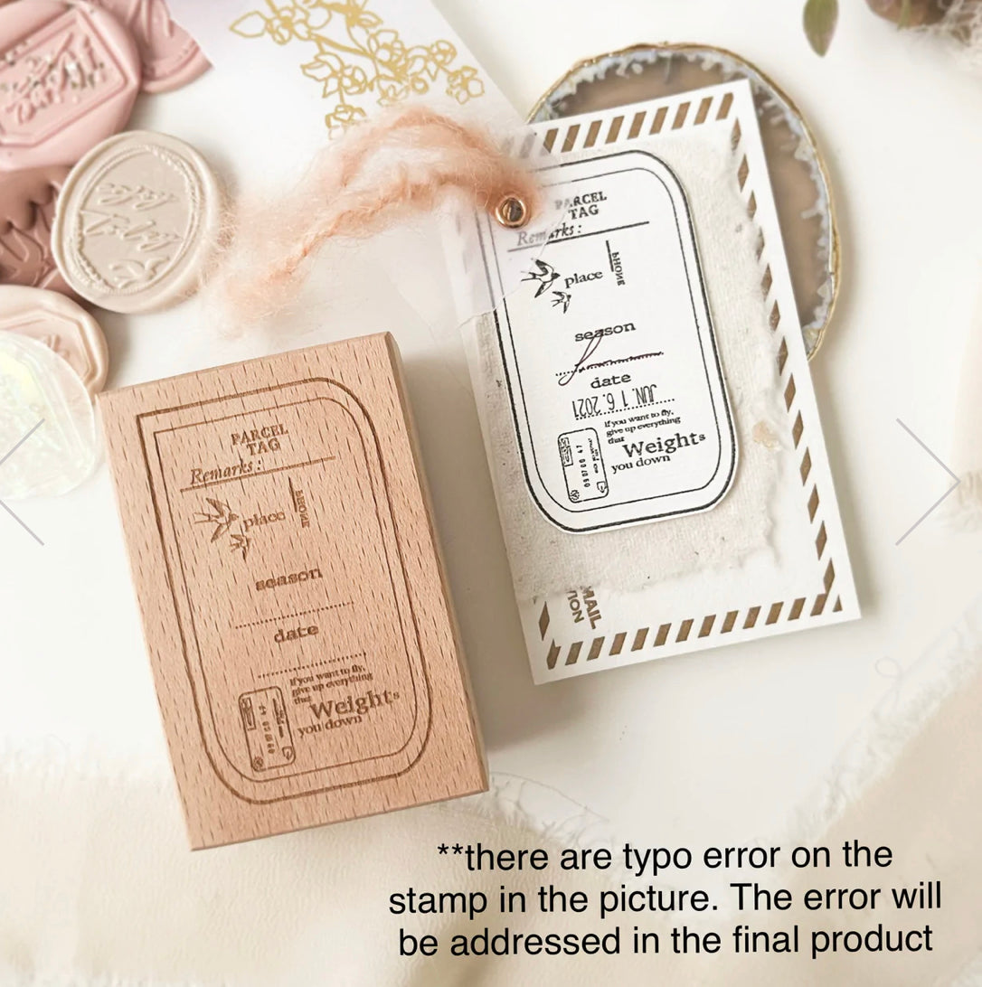 Journal Pages - Swallow Series| Rubber Stamps