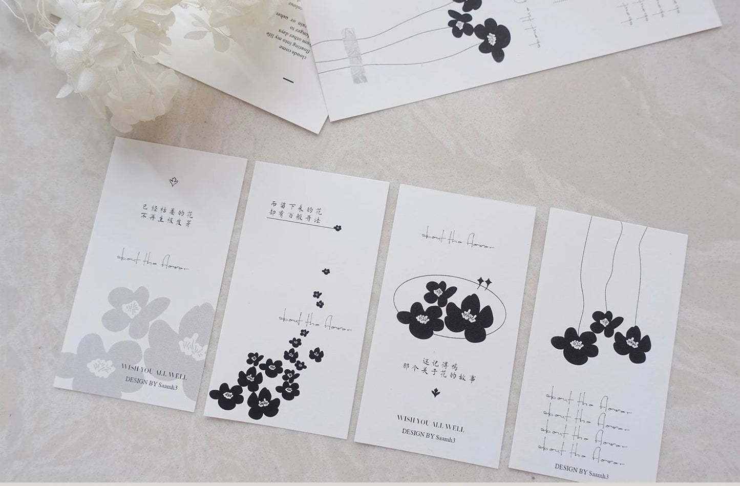 Saamh3 - Vol.7 Small fafa | 32pcs Memo Pad | Ephemera Paper