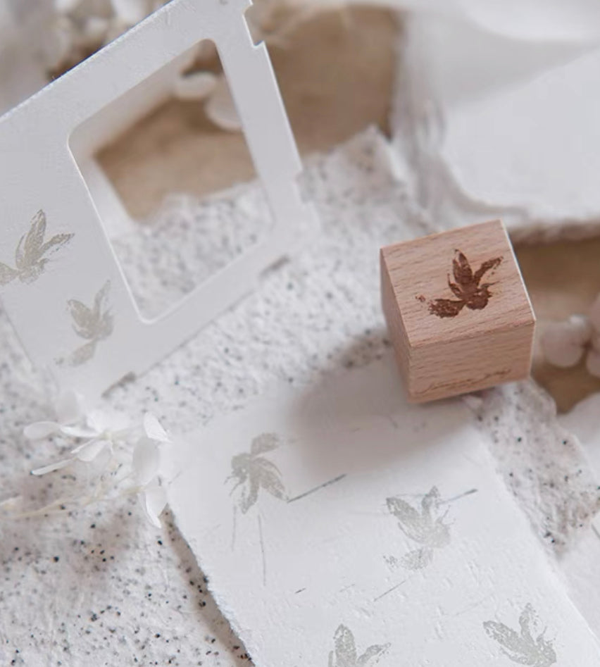 Jeenzaa Zoey Studio - Vol.9《Flower・Falling・Shadow》| Option A | Rubber Stamps