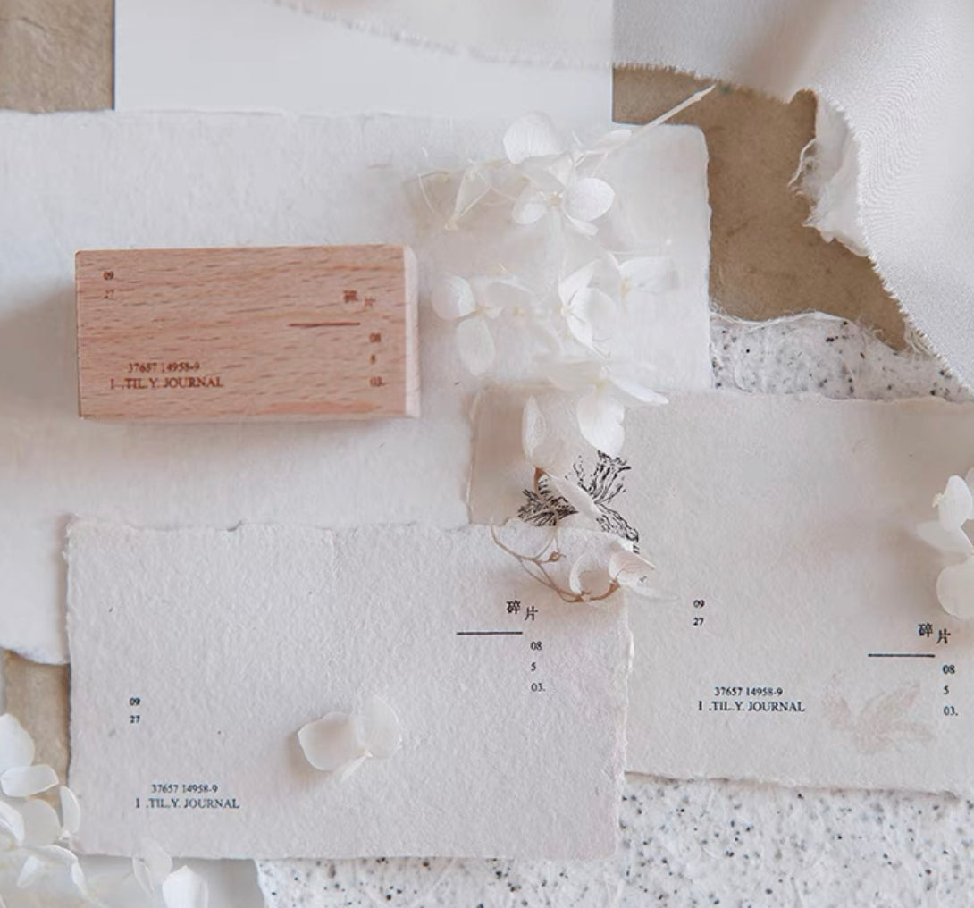 Jeenzaa Zoey Studio - Vol.9《Flower・Falling・Shadow》| Option A | Rubber Stamps