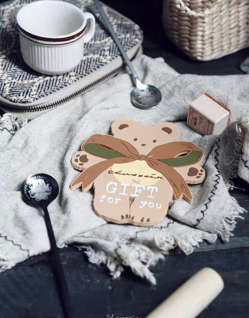 SXX Gift Bear | Coaster | Desk Decoration | Discontinued