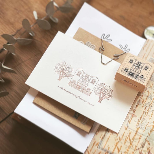 Lady F - Mini Coffee Shop | Rubber Stamp