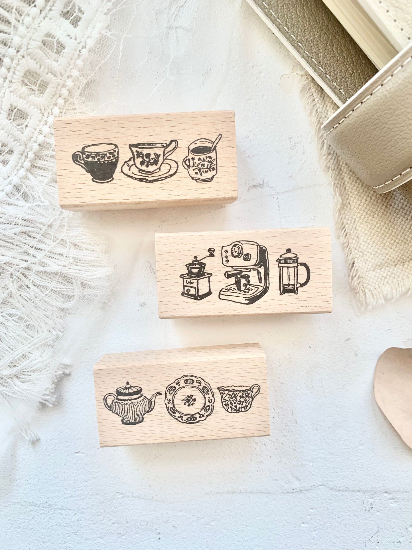 Meow House - Afternoon Tea  | Rubber Stamps