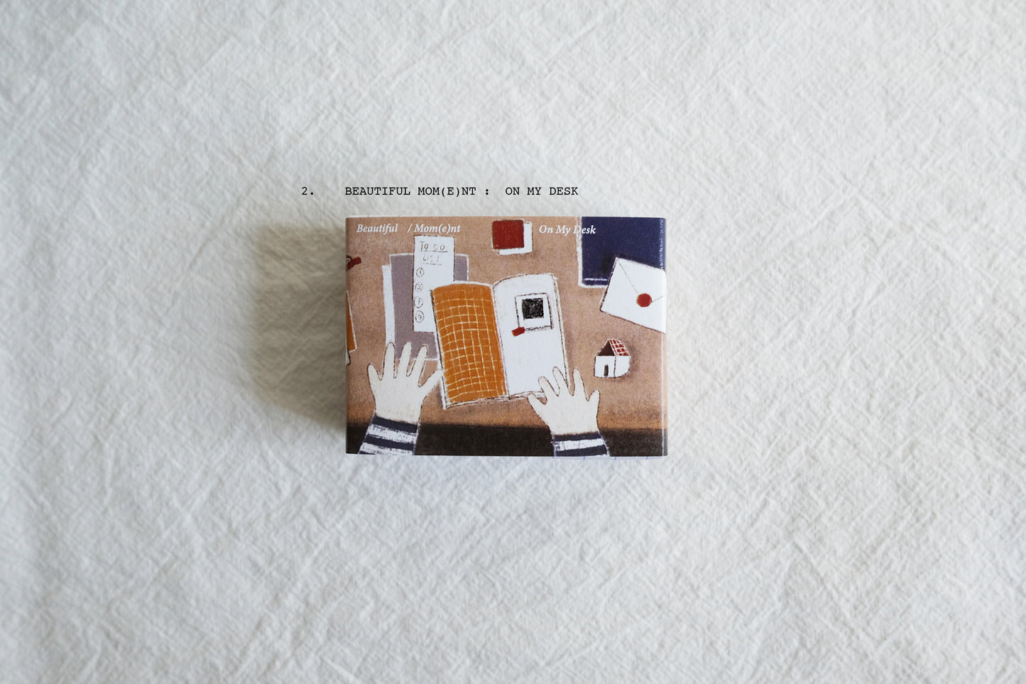 New Kurukynki - Beautiful Moment <Write> | 9pcs Rubber Stamp Set