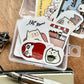 Catdoo - Our 4th Box  | 10pcs Stickers | Plastic Box