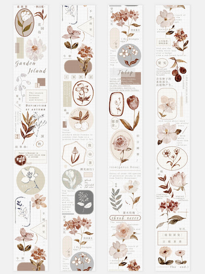 Freckles Tea Vol.3 - Autumn Leaves PET Tape | Release Paper