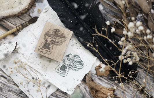 Black Milk Project - Birds Series II - Comforter | Rubber Stamps