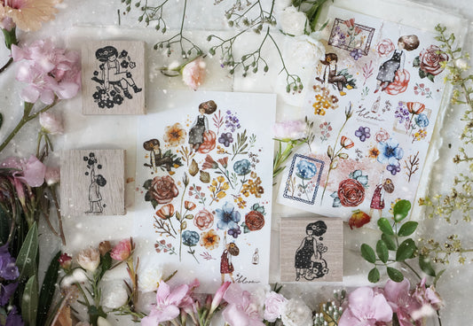 NEW! Black Milk Project - Bloom | Rubber Stamp