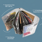 NEW! SEVENMINT | PVC Planner | A6 Folding 6-Ring Binder | Journaling Accessories