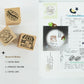 NEW! Kurukynki - Day to Day - Cafe Series | Mini Rubber Stamps