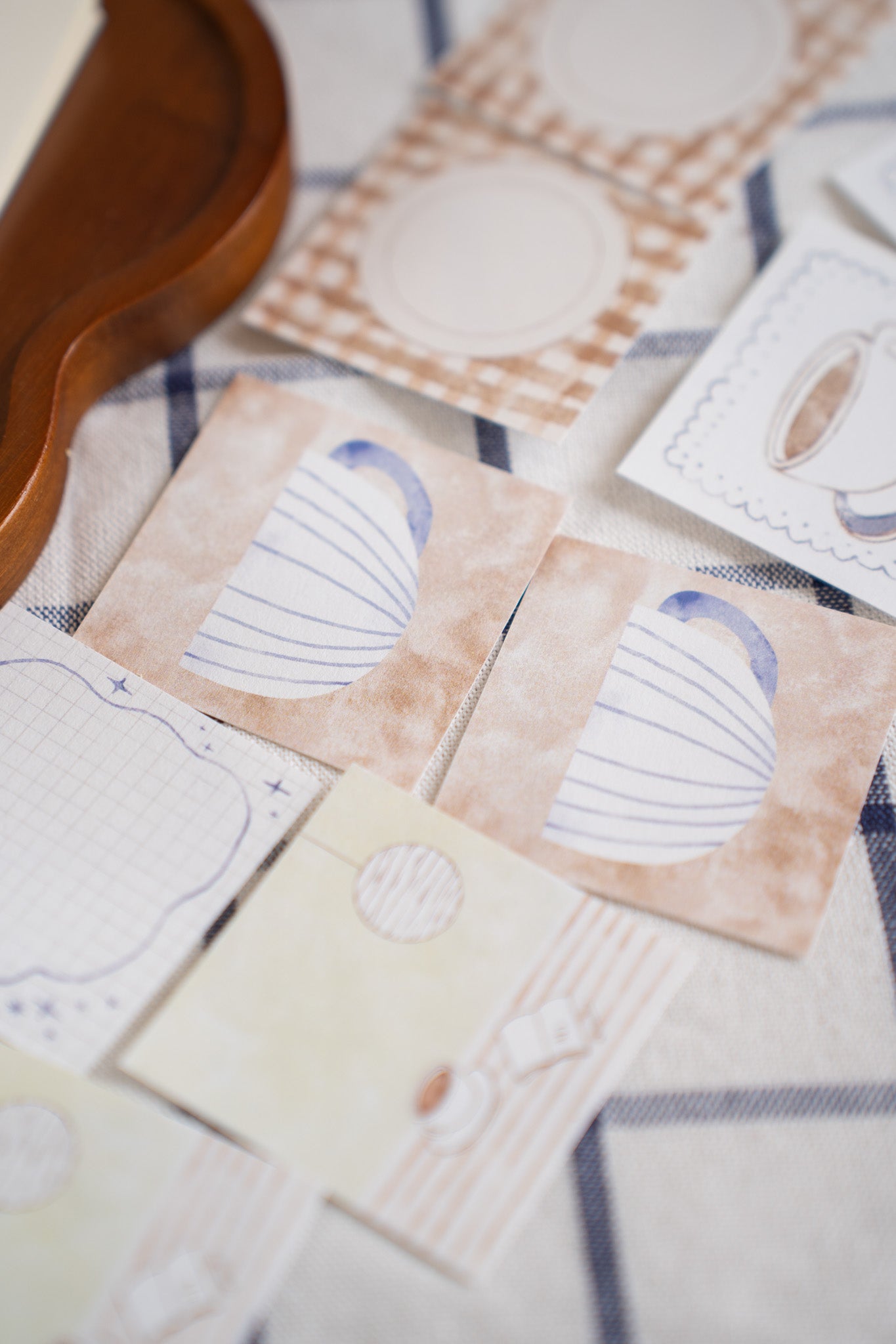 NEW! Sho Little Happiness - Coffee Days | 12pcs Memo Paper | Ephemera Paper
