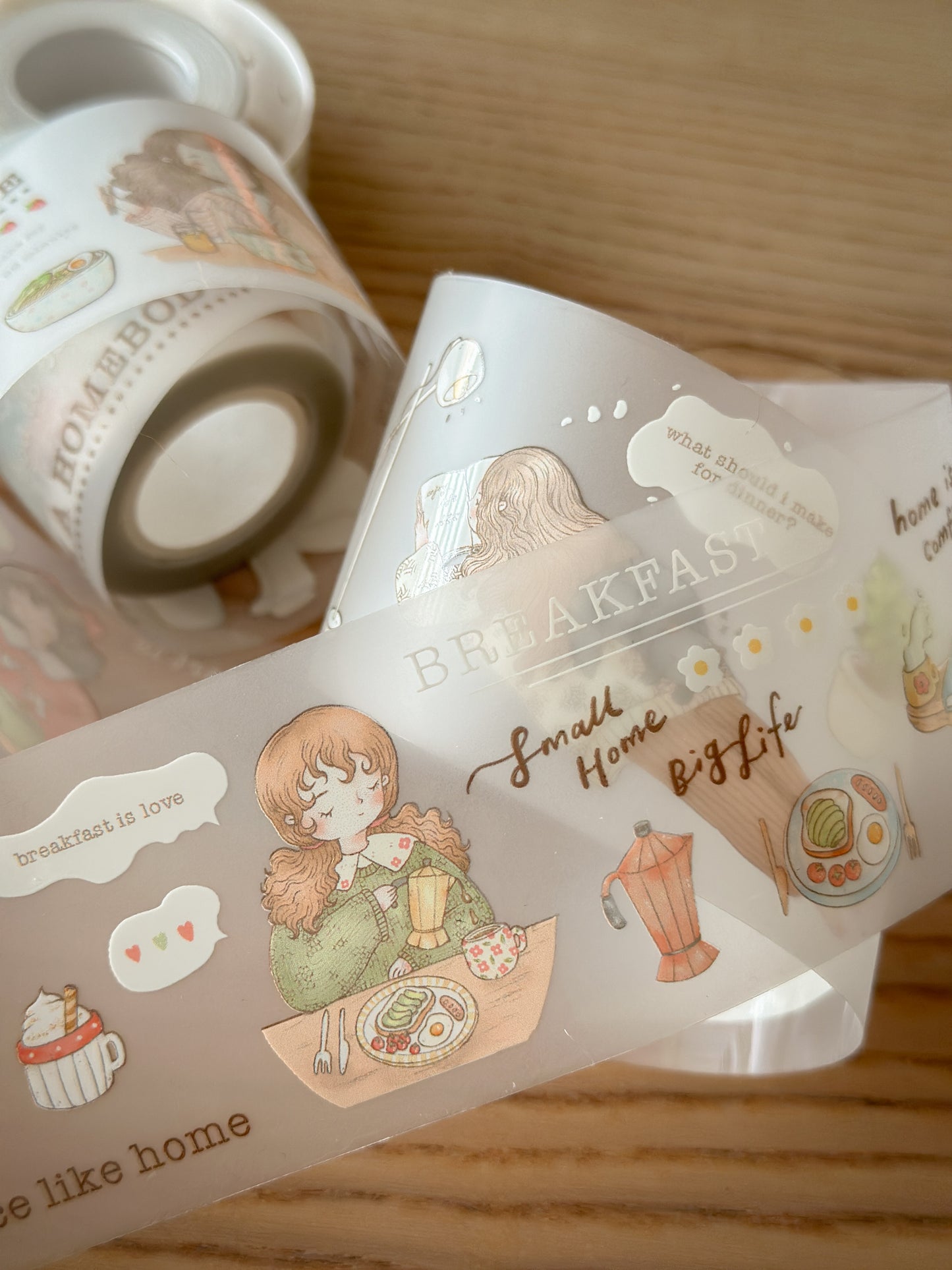 NEW! Sho Littlehappiness - Homebody | 5cm PET Tape | Release Paper