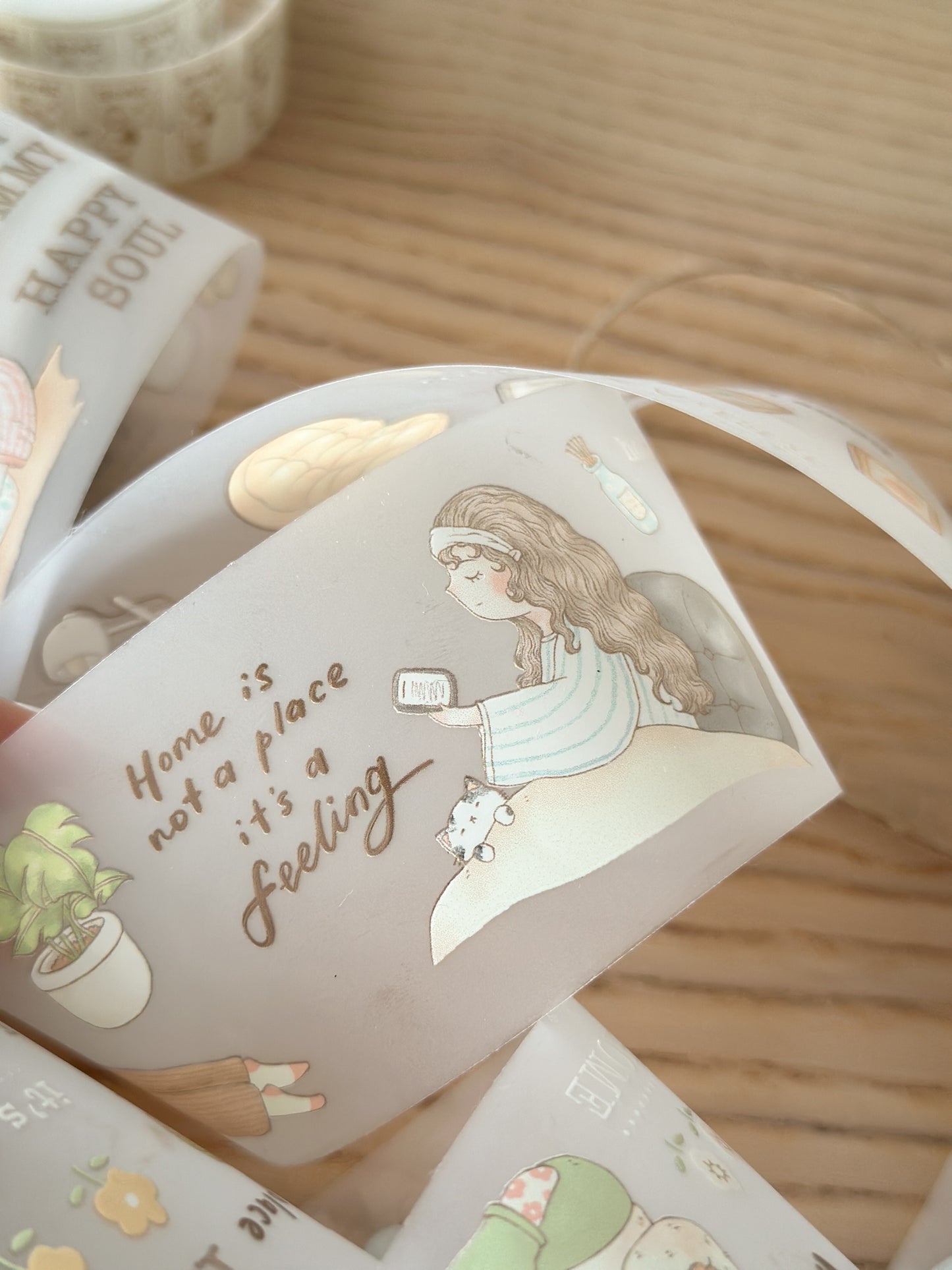 NEW! Sho Littlehappiness - Homebody | 5cm PET Tape | Release Paper