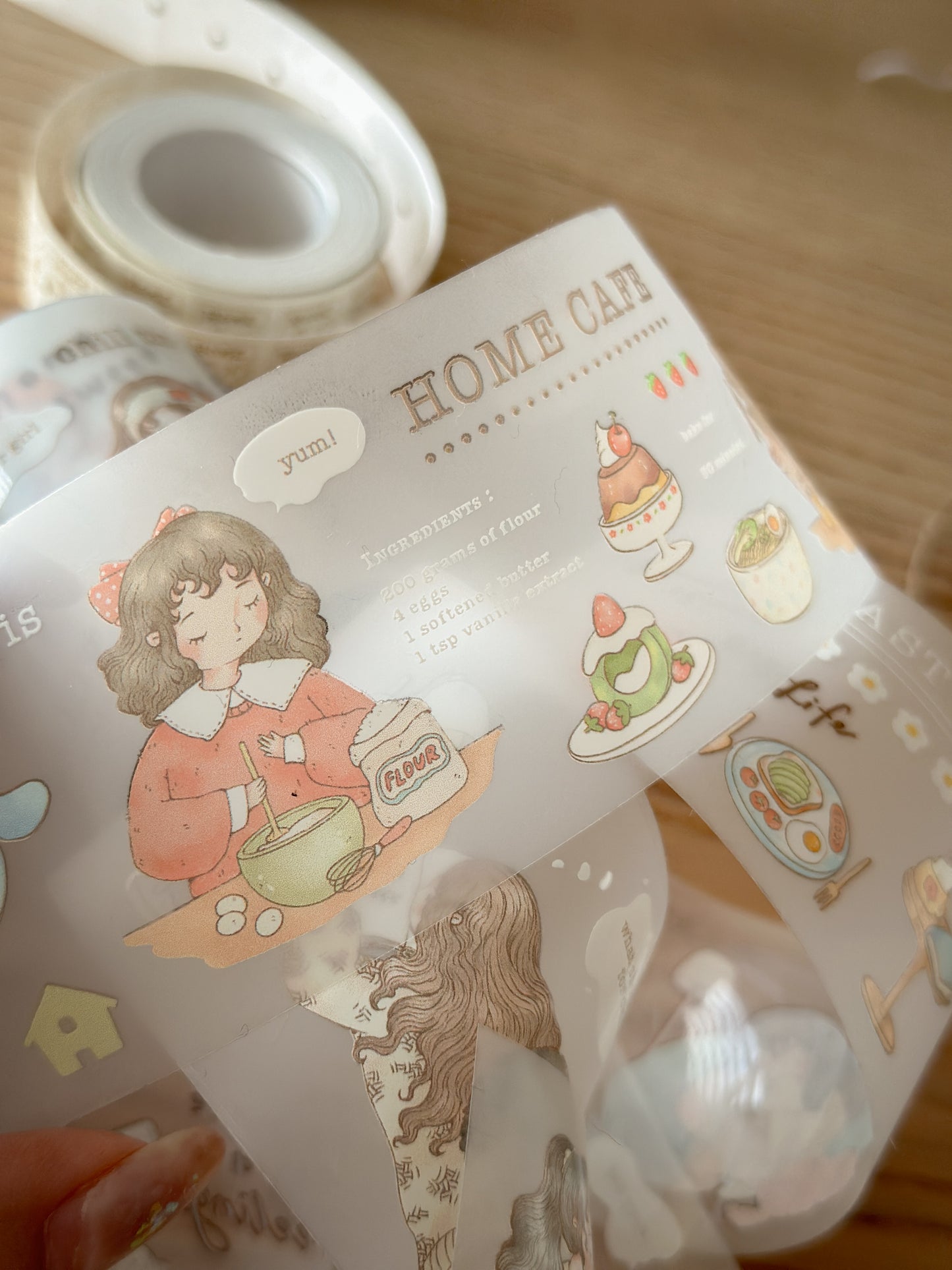 NEW! Sho Littlehappiness - Homebody | 5cm PET Tape | Release Paper