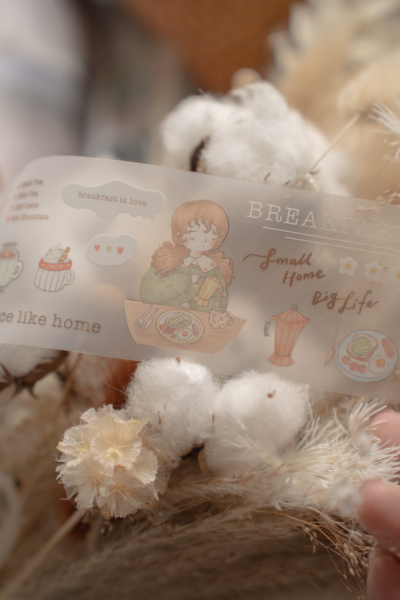 NEW! Sho Littlehappiness - Homebody | 5cm PET Tape | Release Paper