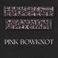 NEW! Life Tape - Pink Bowknot | Kiss-cut | Silver Foil | 4.5cm PET Tape | Release Paper | 5M