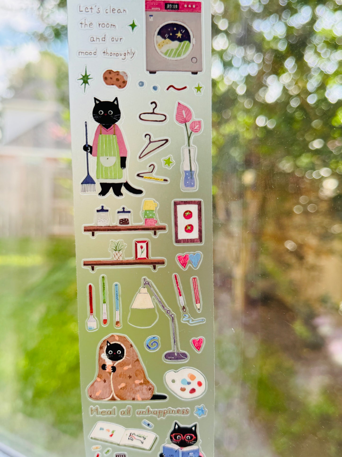 NEW! Spring Forth - Daily Kitty | Kiss-cut | 5cm PET Tape | Release Paper | 6M