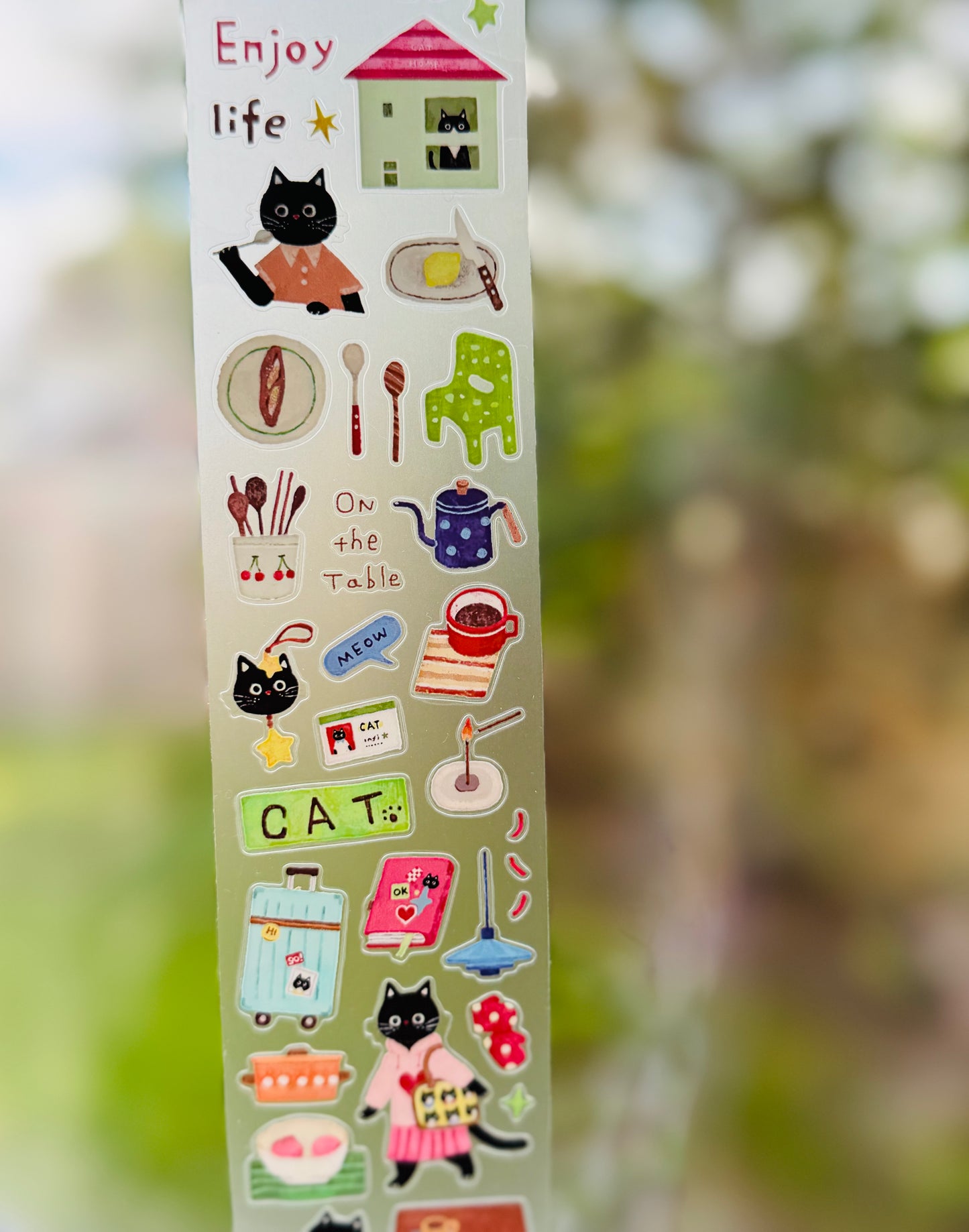 NEW! Spring Forth - Daily Kitty | Kiss-cut | 5cm PET Tape | Release Paper | 6M