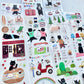 NEW! Spring Forth X Cookie - Travel Kitty | Kiss-cut | 5cm PET Tape | Release Paper | 6M