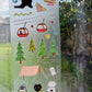 NEW! Spring Forth X Cookie - Travel Kitty | Kiss-cut | 5cm PET Tape | Release Paper | 6M