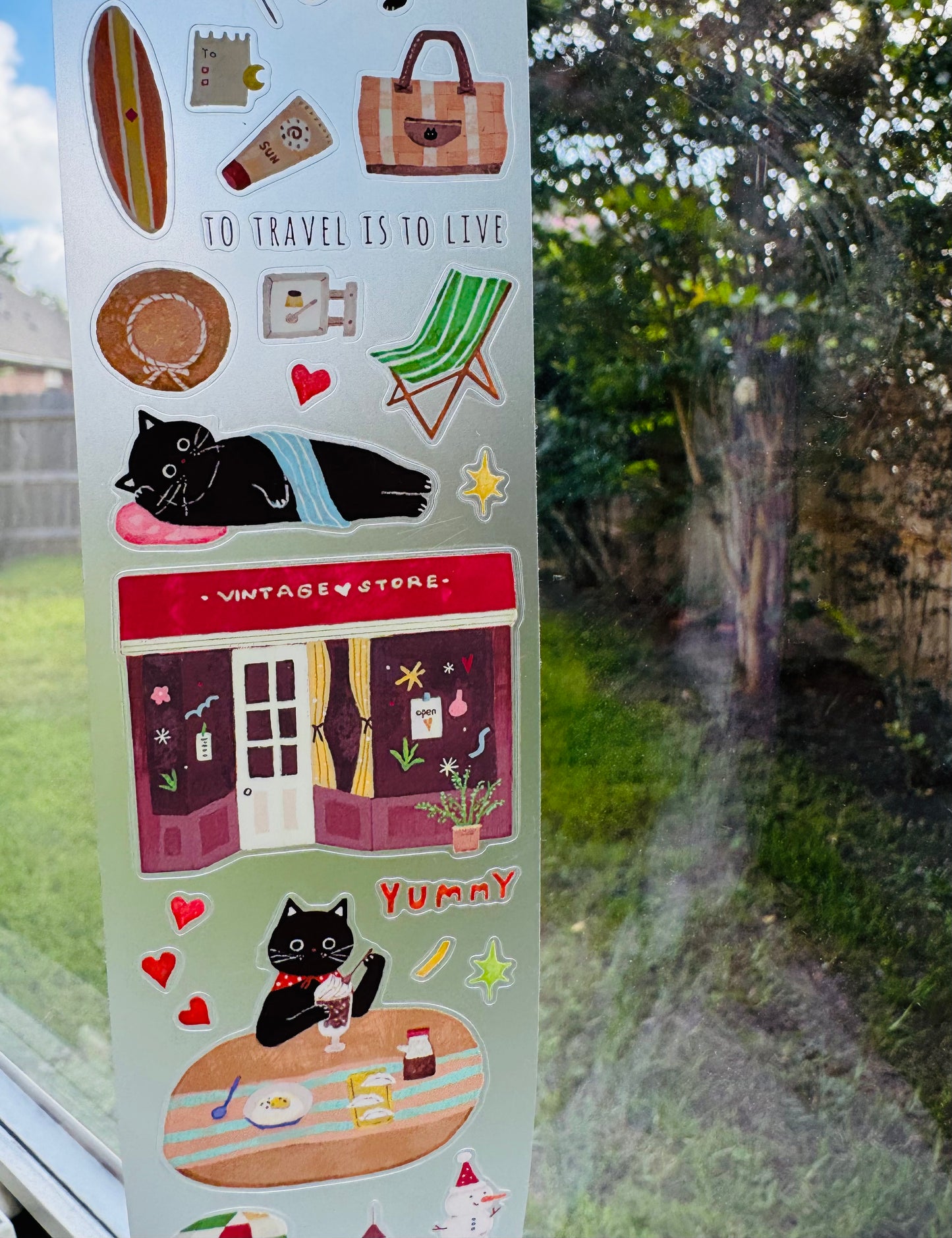 NEW! Spring Forth X Cookie - Travel Kitty | Kiss-cut | 5cm PET Tape | Release Paper | 6M