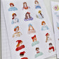 NEW! Lynn Illustration - Wonderful Day | Washi Paper Sticker | 2 Sheets Sticker