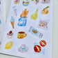 NEW! Lynn Illustration - Wonderful Day | Washi Paper Sticker | 2 Sheets Sticker
