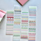 NEW! CCXX Studio - Strip Stickers | Kiss-cut | 6cm Glitter PET Tape | Release Paper | 5M